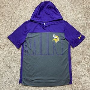 NFL Vikings Nike Performance Hoodie T Shiet